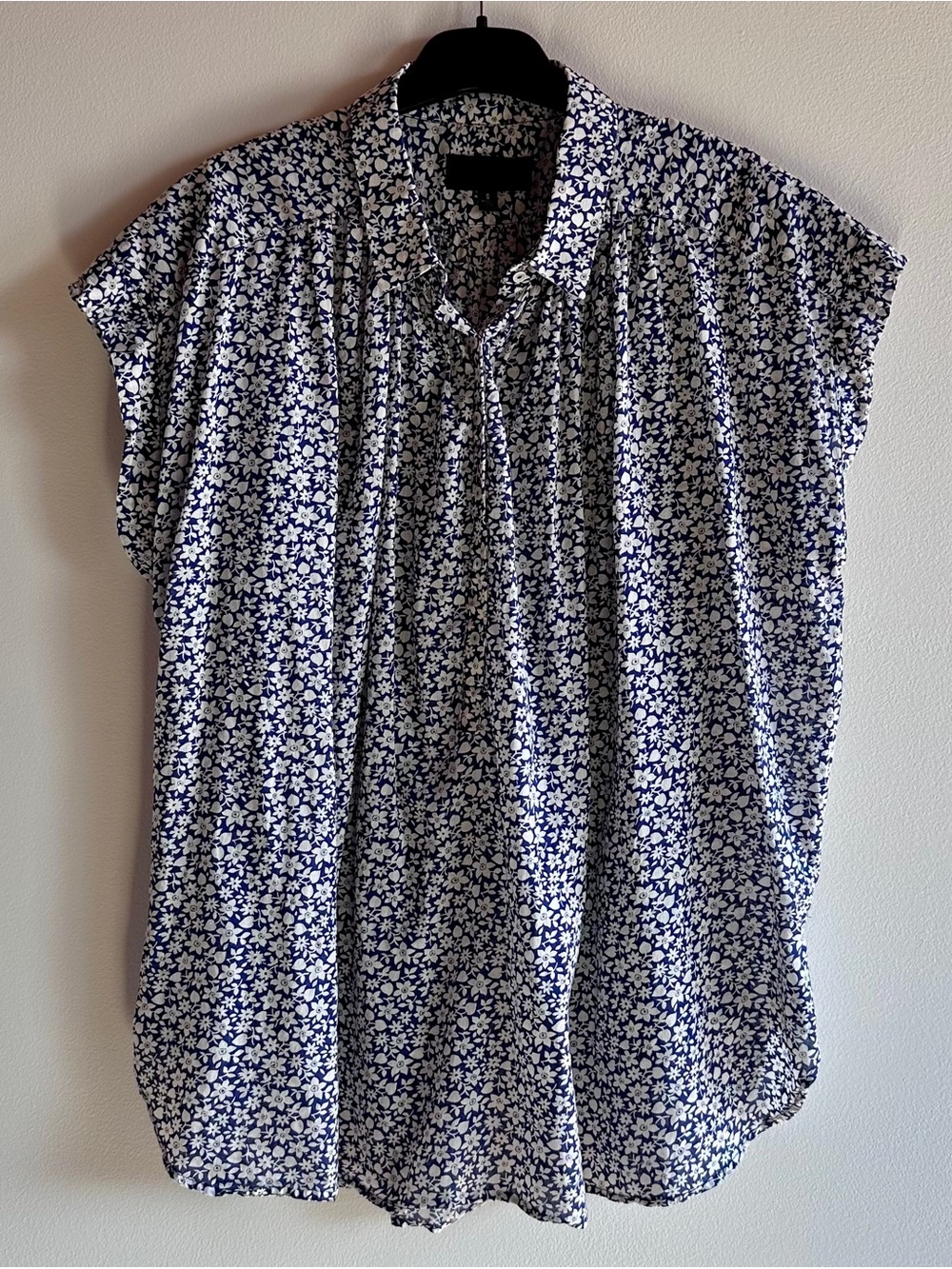 Nili Lotan “Normandy” cotton blouse - Sz S